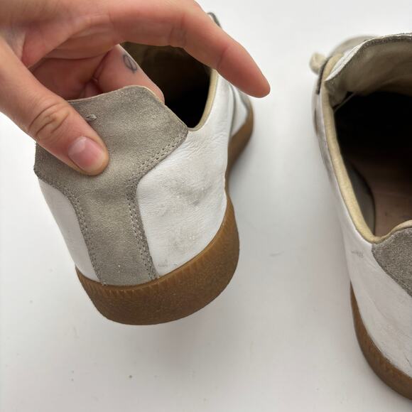 Maison Margiela Low GAT Khaki Shoes Sneakers Men\'s 47 US 14 Rare